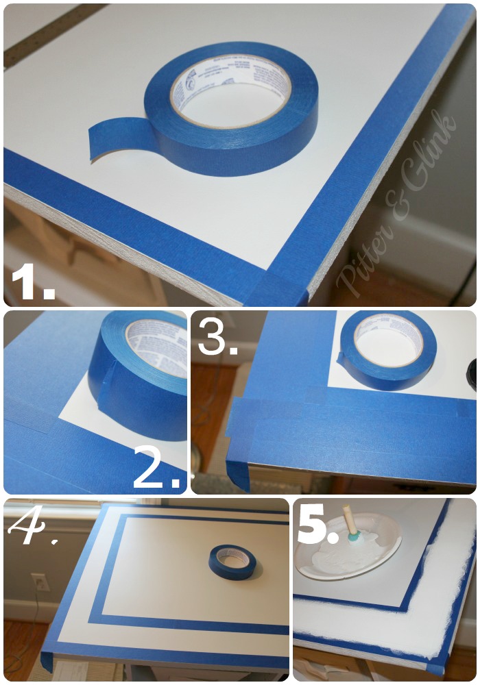 PitterAndGlink {Craft Room Corner Desk}