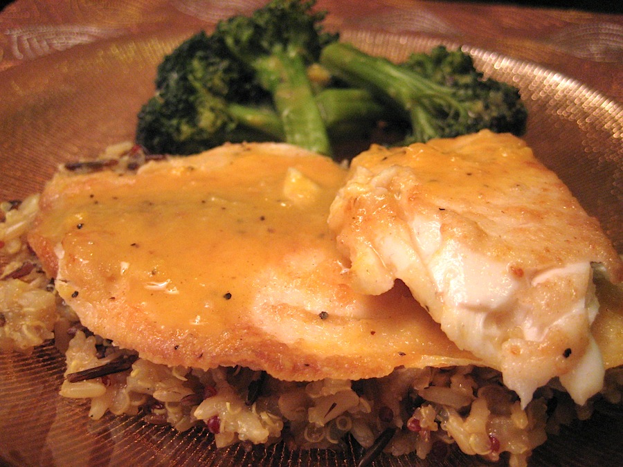 What Can You Eat? Tilapia with Citrus Sauce