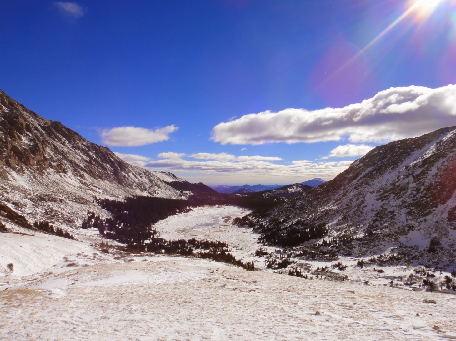 Hiking Rocky Mountain National Park Crystal Lakes via Lawn Lake TH.