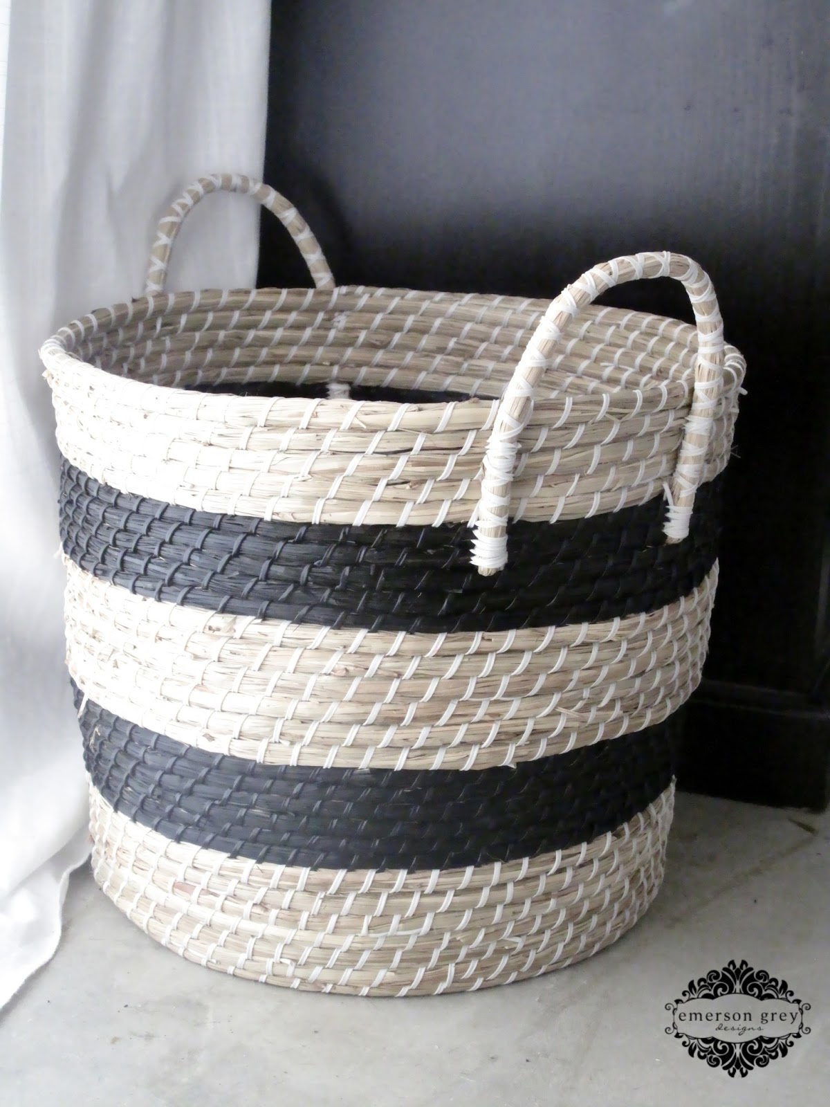 Nursery storage {colorful baskets}