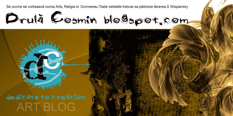 Drulă Cosmin Dedicate to creation