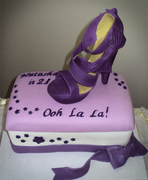 Delana's Cakes Ooh La La Boutique Shoe Cake
