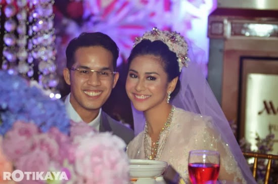 perkahwinan fouziah gous dan zhafran aksi romantik fouziah gous