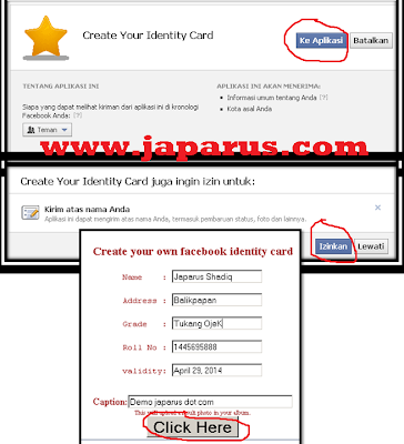 Cara Membuat ID Card Facebook