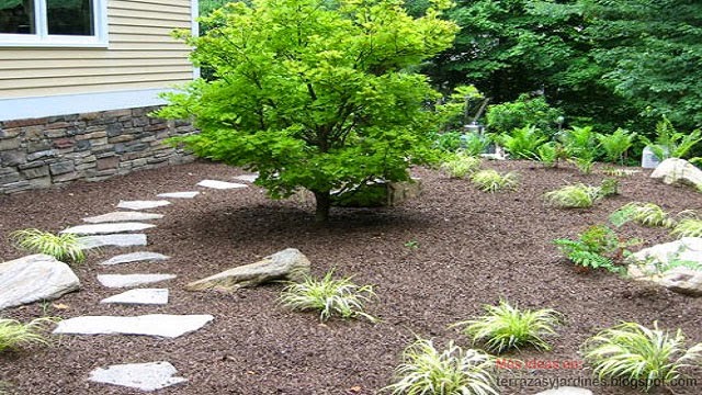 Terrazas y jardines: fotos de jardines Ideas Jardín Asador