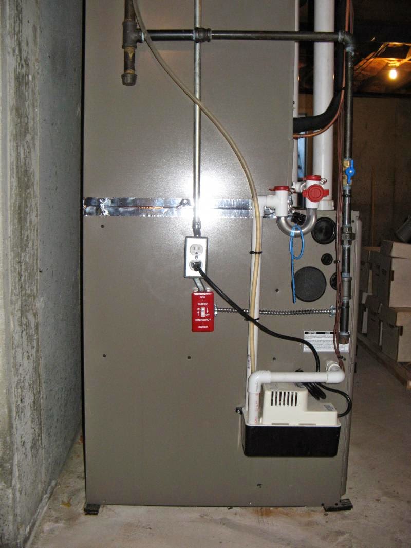 Electric Work: AC System hvac air conditioner wiring 
