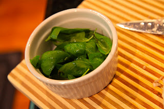 Bowl of Basil is ingredient in Lemon Risotto