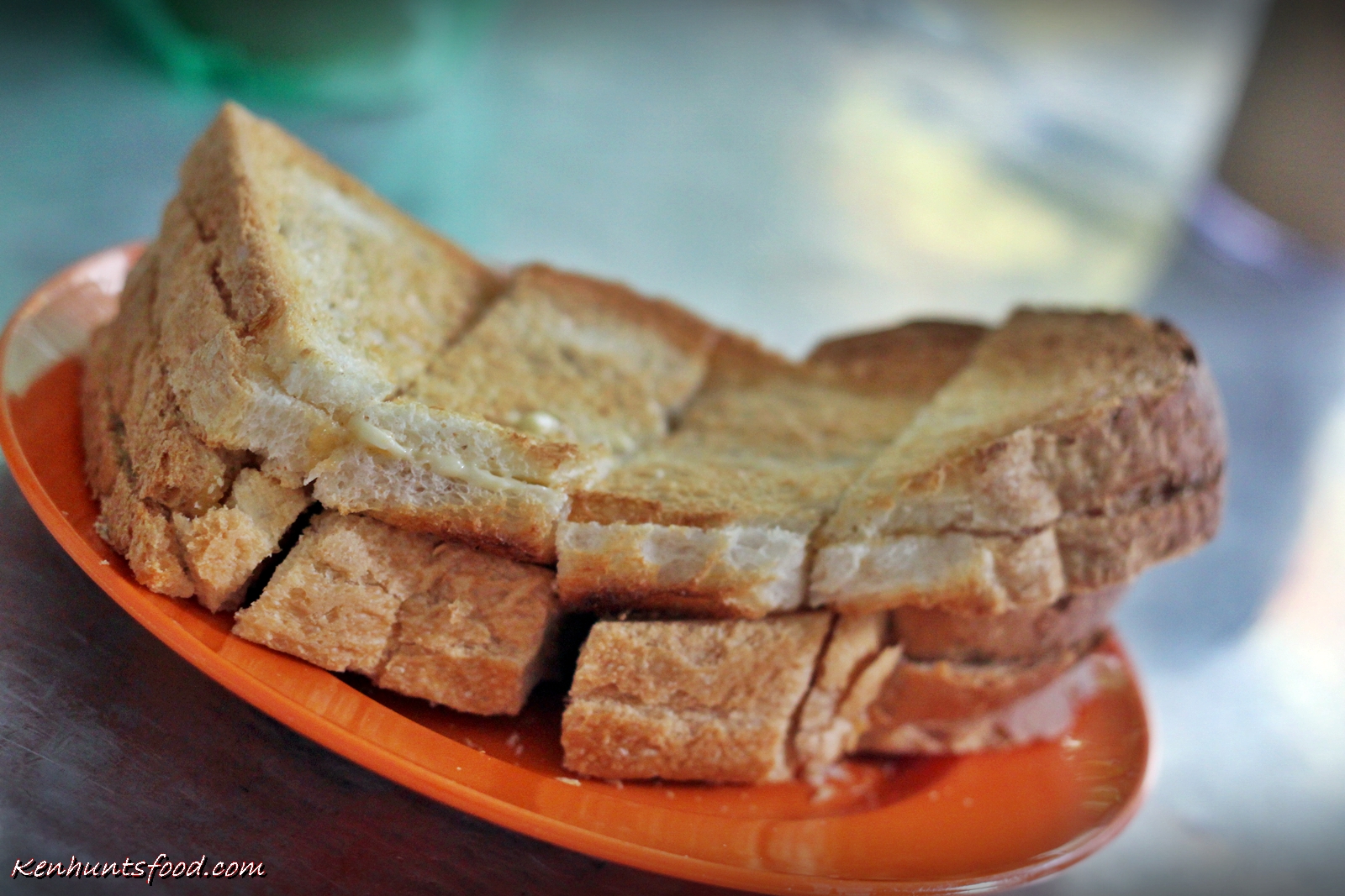 Ken Hunts Food Ah Wang Cafe (TeaTime Toast) Tanjung Tokong, Penang.