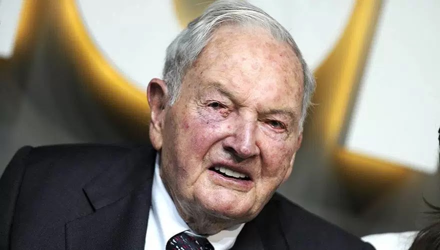 Πέθανε ο δισεκατομμυριούχος David Rockefeller Πέθανε ο δισεκατομμυριούχος David Rockefeller