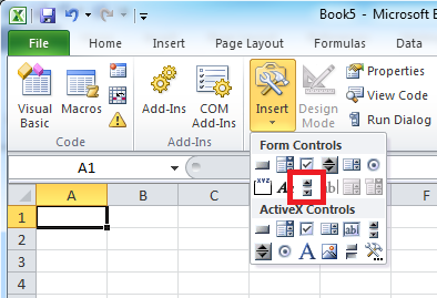 Cara Membuat Scroll Bar Di Lembar Kerja Excel Cara Membuat Scroll Bar Di Lembar Kerja Excel