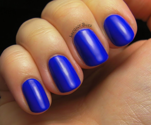 Lacquer Buzz Monday Blues Nails Inc Baker Street