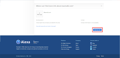 Cara Memasang Widget Alexa Dan Cara Verifiksi Terbaru