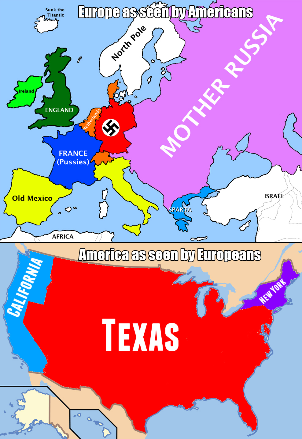 bytes funny friday world map of the americas