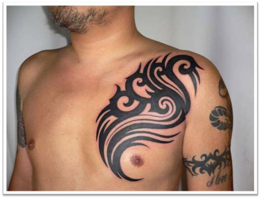 Tribal Chest Tattoo Designs For Men Tribal Chest Tattoo Designs For Men