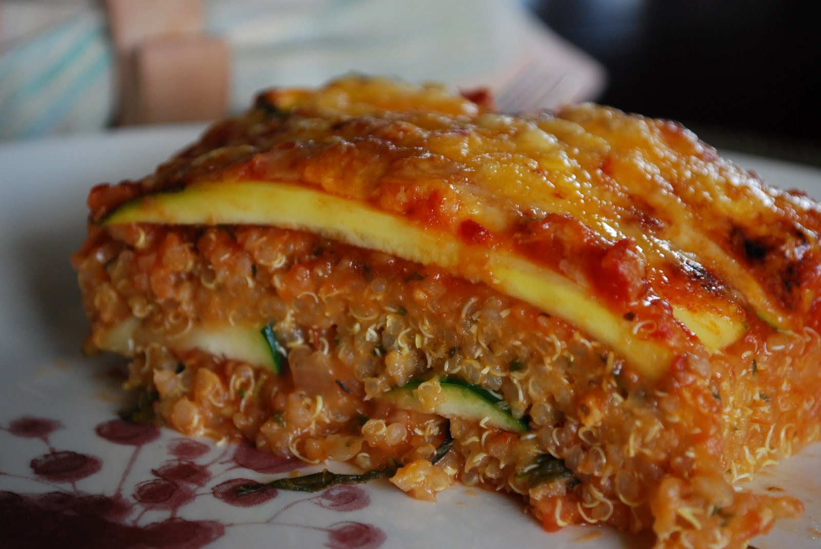 Hearty Helpings Zucchini Quinoa Casserole