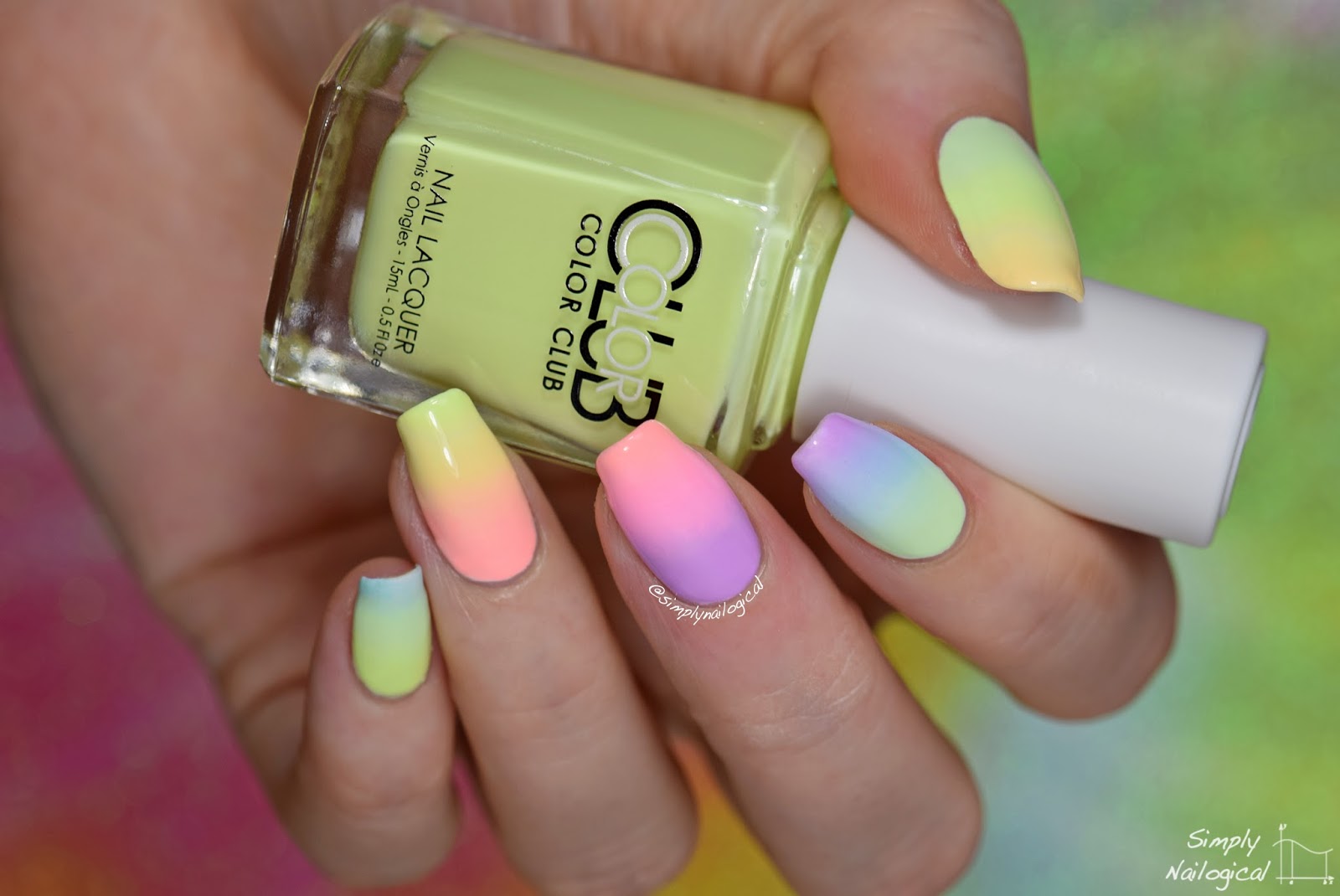 Color Club Poptastic Pastel neon collection