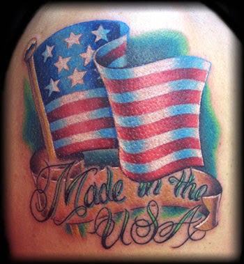 American Flag Tattoo American Flag Tattoo