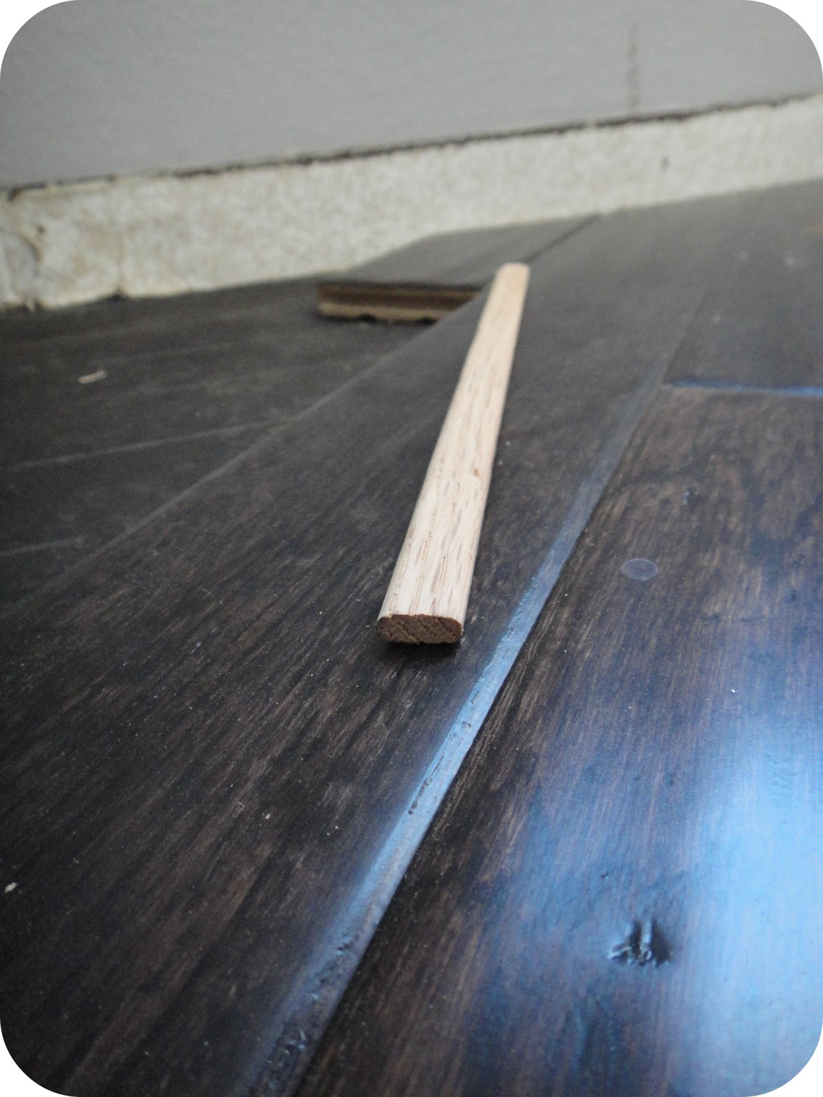 the ambitious procrastinator Diagonal Hardwood Flooring Part II
