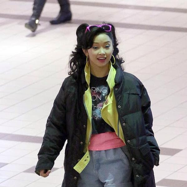 Photo : 「X-Men」シリーズ最新作「アポカリプス」を撮影中のラナ・コンドルちゃん ! !