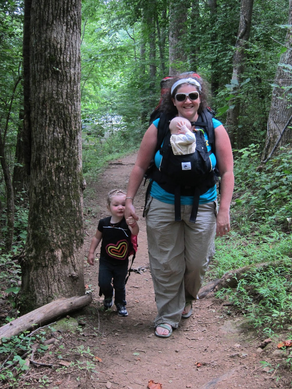 Heritage of Grace Backpacking with two babies!