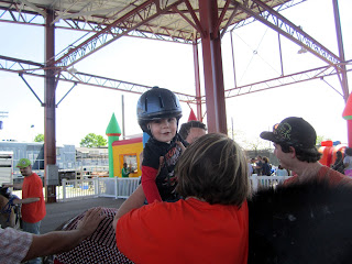he was totally thrilled!