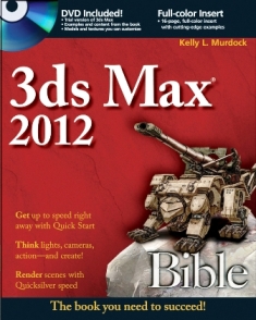 Kelly L. Murdock - 3DS Max® 2012 Bible (2011) | SereBooks 134 | ISBN 978-1-118-02220-7 | English | EPUB | 144 MB | 1312 pagine | ISBN's 9781118022207 | 1-118-02220-3 | 1118022203
Collana di tutti i libri e fascicoli trovati in rete che apparentemente non appartengono a nessuna serie/collana uffciale.
3ds Max 2012 Bible is one of the most popular 3ds Max how-tos on the market. If you're a beginner just itching to create something right away, the Quick Start project in Part 1 is for you. If you're an experienced user checking out 3ds Max 2012's latest and greatest features, you'll love the fact that the 3ds Max 2012 Bible continues to be the most comprehensive reference on this highly complex application. Find out what's new, what's tried and true, and how creative you can get using the tips, tricks, and techniques in this must-have guide. Don't miss the 16-page color insert with examples from cutting-edge 3D artists, as well as the DVD packed with all kinds of extras.

- Loaded with expert advice, timesaving tips, and more than 150 step-by-step tutorials
- Highlights the work of some of today's most cutting-edge 3D artists in a 16-page color insert
- Includes a companion DVD with all examples from the book, including unique models and texture that you can customize
- DVD also features 500 pages of extra content from previous editions of the 3ds Max Bible, including a set of Quick Start tutorials

If you want to gain 3ds Max 2012 skills, whether you're just beginning or not, this is the book you need to succeed.