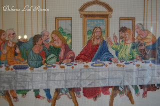 Schemi punto croce ultima cena gratis