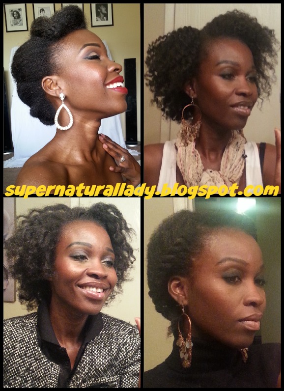 Super Natural Lady Flat Twist Out On Natural 4c Hair