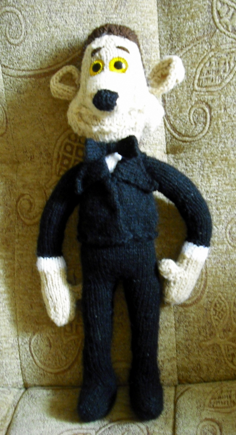 Knitting Addict Roddy from Flushed Away..
