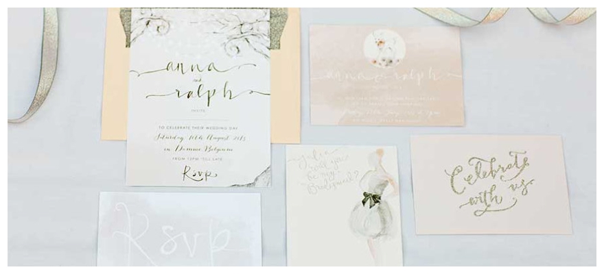 Intricate Hand Painted Watercolour Wedding Stationery I Want This A Bespoke Design