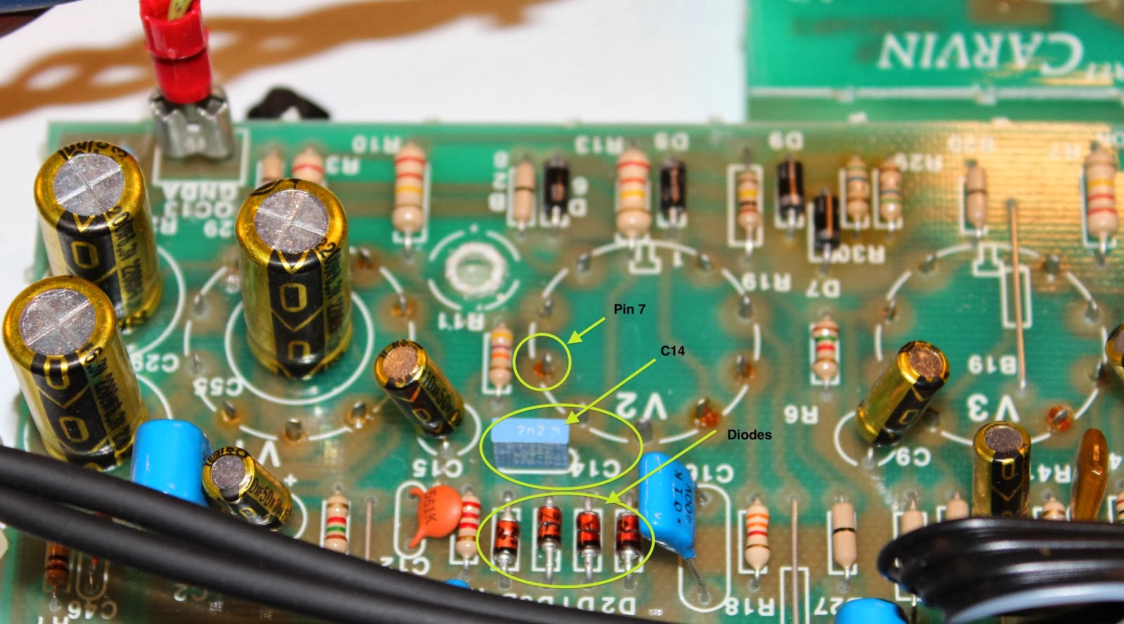 Simply removing them isn't the best idea. The goal is to maintain the design integrity of the amp design while getting rid of these diodes.
