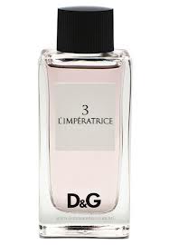 عطر و برفان 3 ليمبرتريشيه دولتشى اند جابانا للنساء - انجليزى 100 مللى - D&G 3 L'Imperatrice Dolce & Gabbana 100 ml