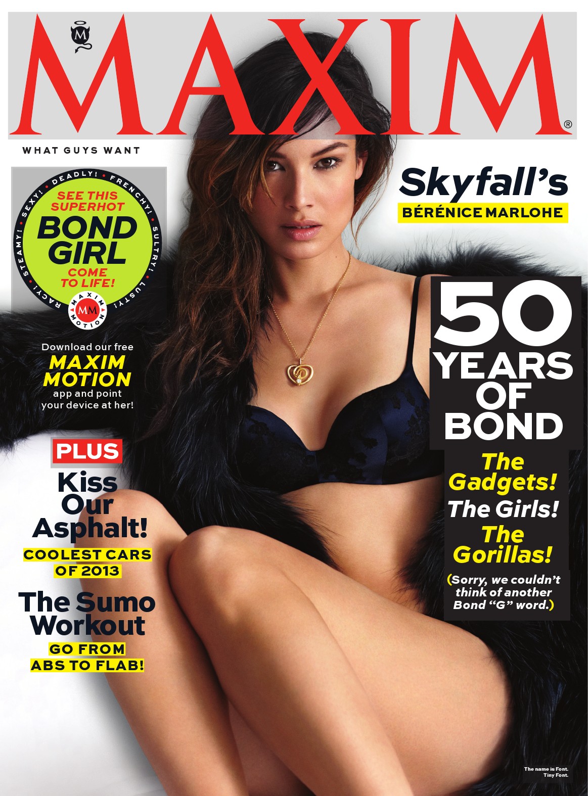 Berenice Marlohe * Maxim USA Noviembre 2012 Fotos + PDF Berenice Marlohe * Maxim USA Noviembre 2012 Fotos + PDF