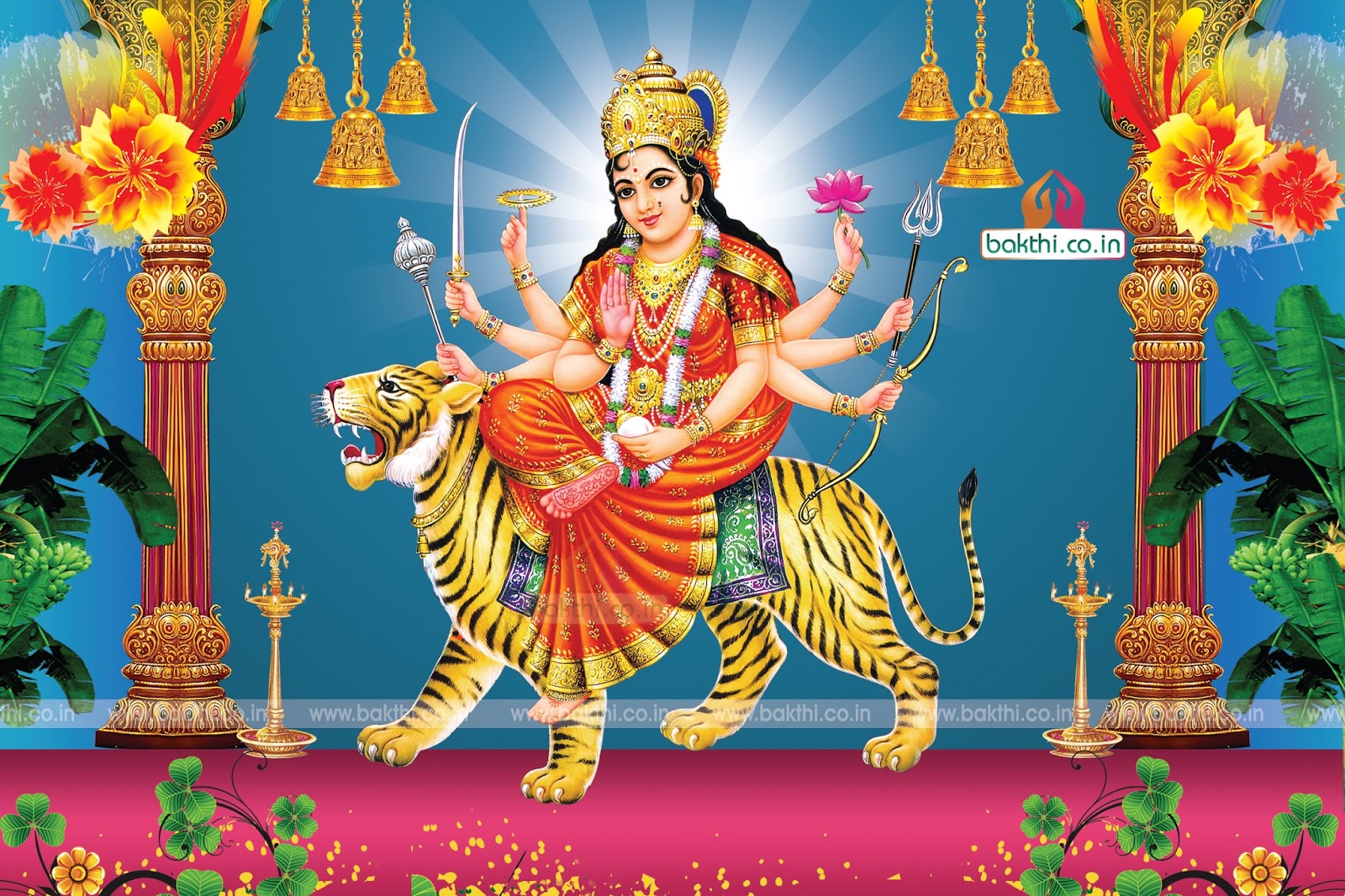God Durga HD Wallpaper