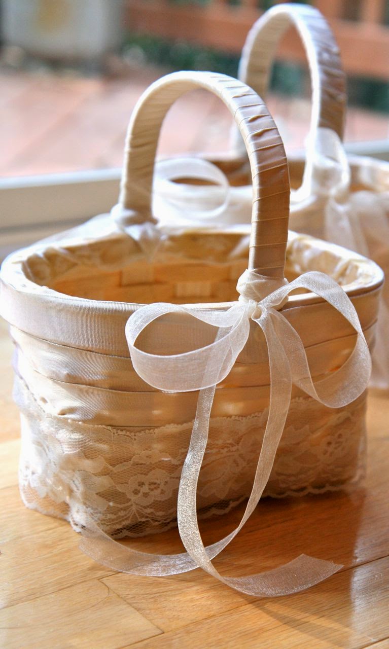 fall flower girl baskets