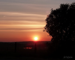 Amanecer en la Dehesa de La Regañada
