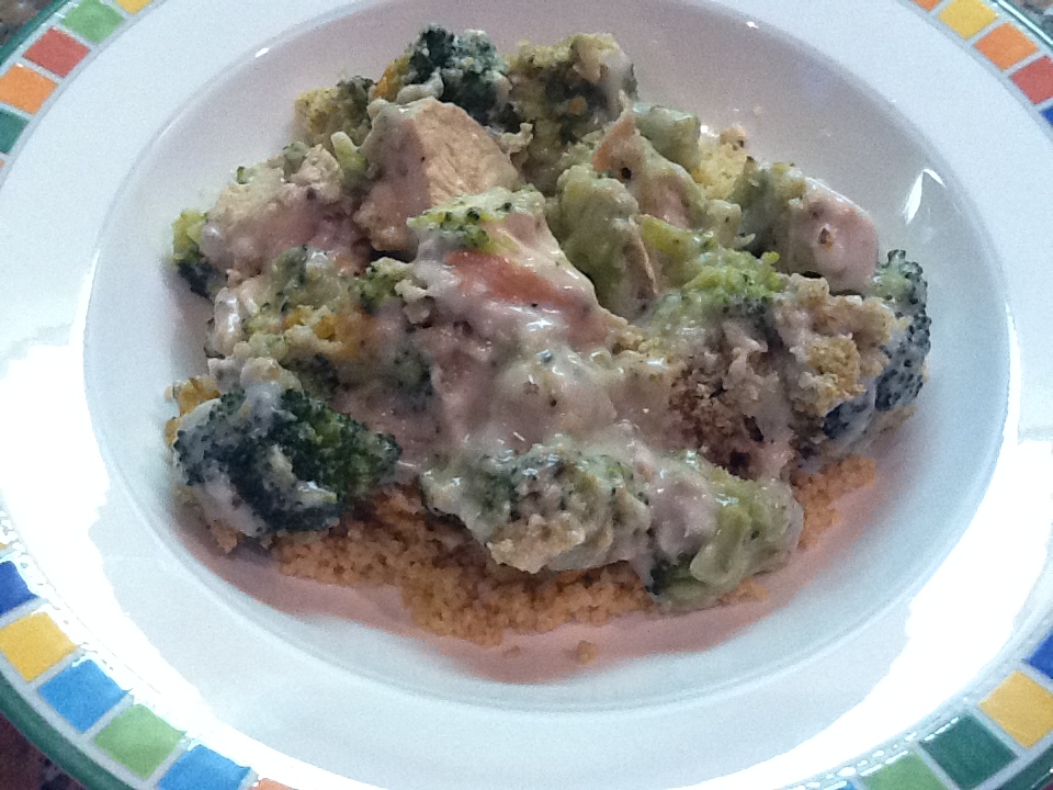 Mommy and Baby food Chicken and Broccoli Casserole