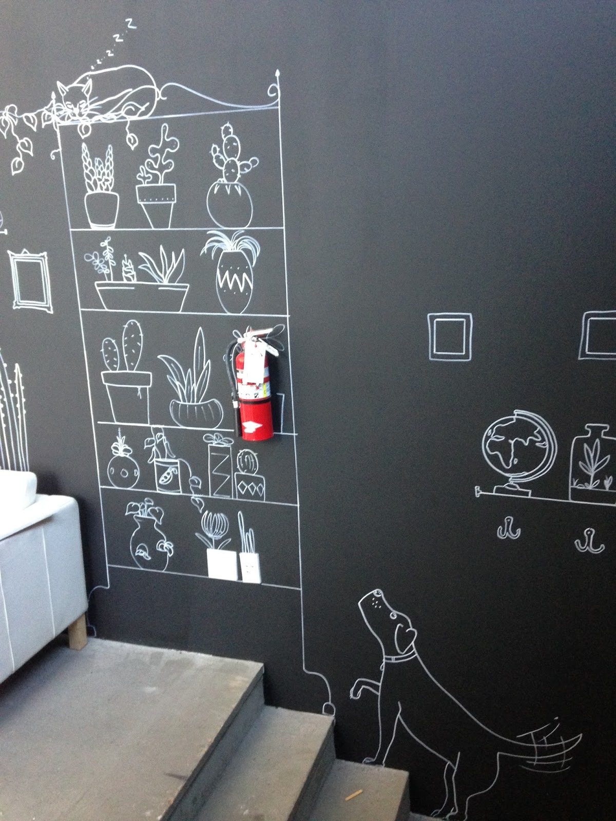 Very Small Rocks Chalk Wall Mural Photo Week 2015