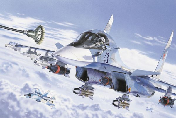 Sukhoi Su-34 Russian Fighter Bomber Aircraft