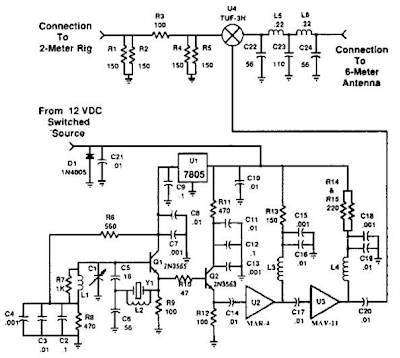 2M 6M Transverter Circuit Diagram