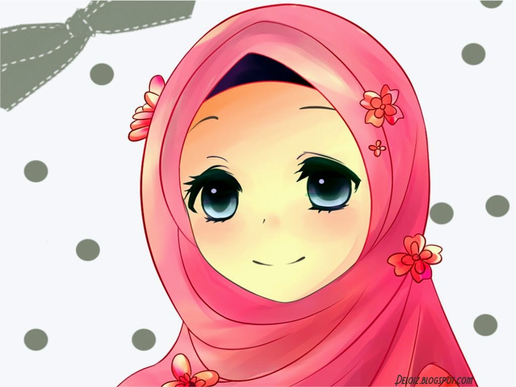 Wallpaper Muslimah Cute | Deloiz Wallpaper