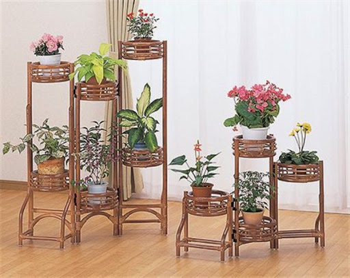 model rak pot bunga dan tanaman hias unik dari bahan kayu model rak pot bunga dan tanaman hias unik dari bahan kayu