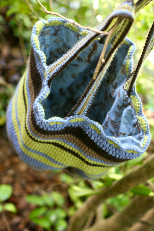 Earth Walker family Crochet bag
