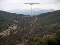 La Collada de Mansa des del Castell de Taradell La Collada de Mansa des del Castell de Taradell