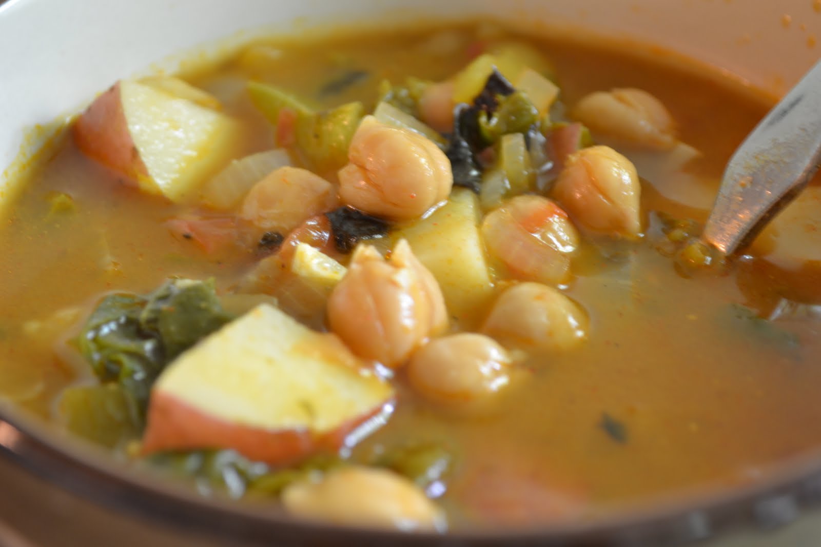 Veggies For Real Potaje de Garbanzos (Spanish Chickpea Stew)
