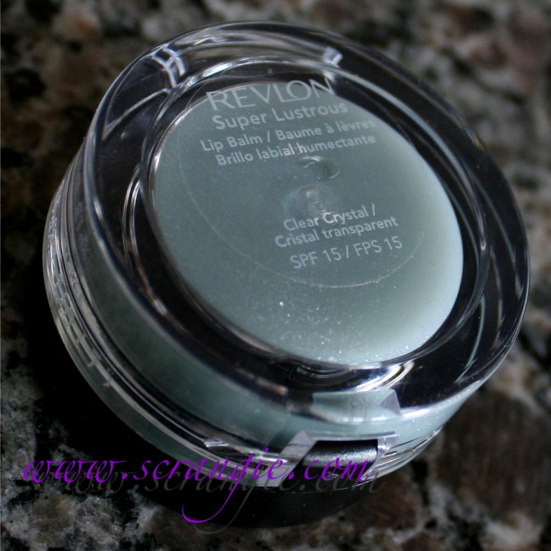 Scrangie Revlon Limited Edition Super Lustrous SPF 15 Lip Balm in