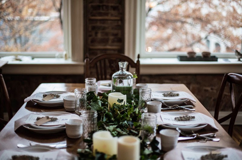 mesa Navidad Beth Kirby de Local milk para Kinfolk
