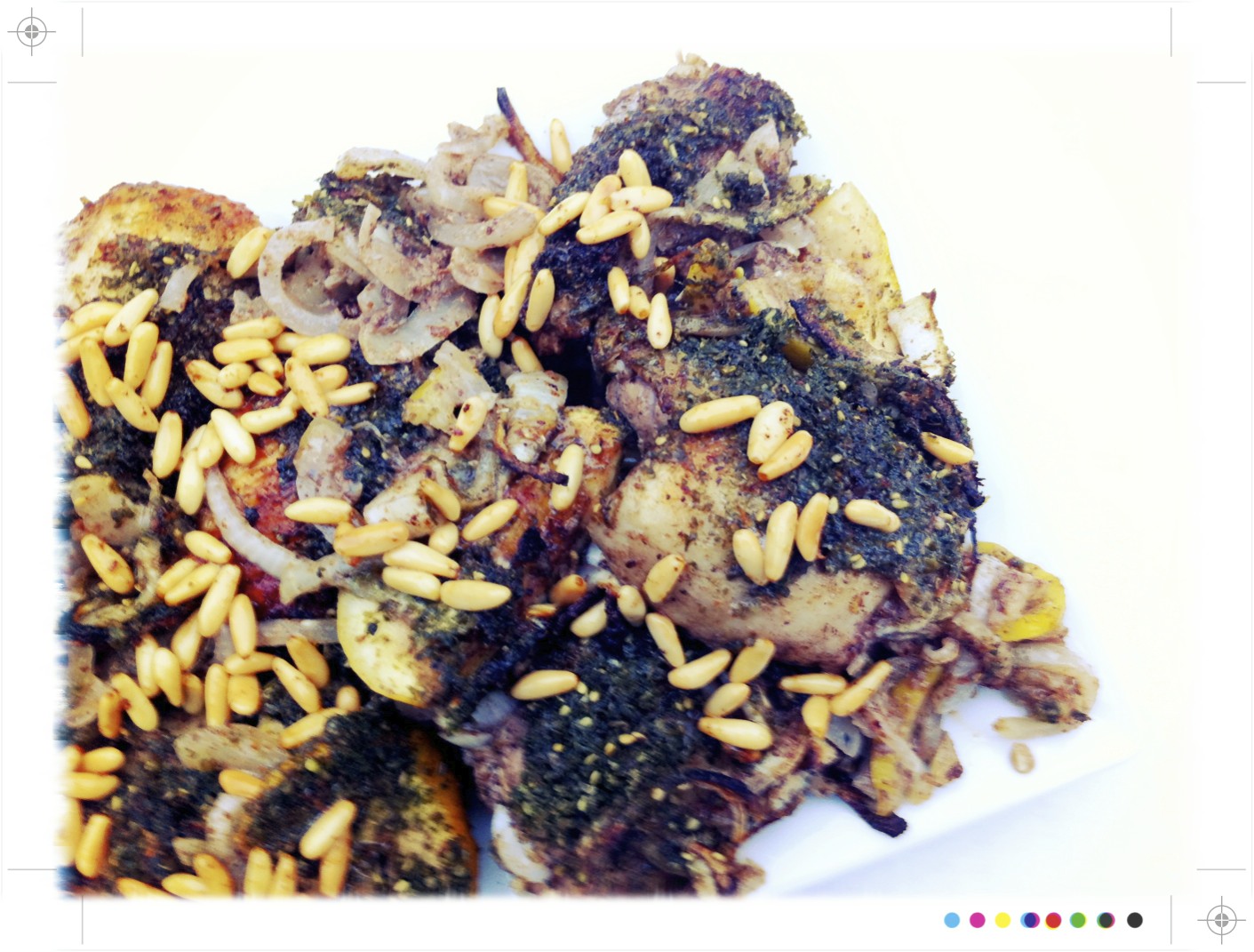 Toast Chicken with Sumac, Zaatar & Pine Nuts