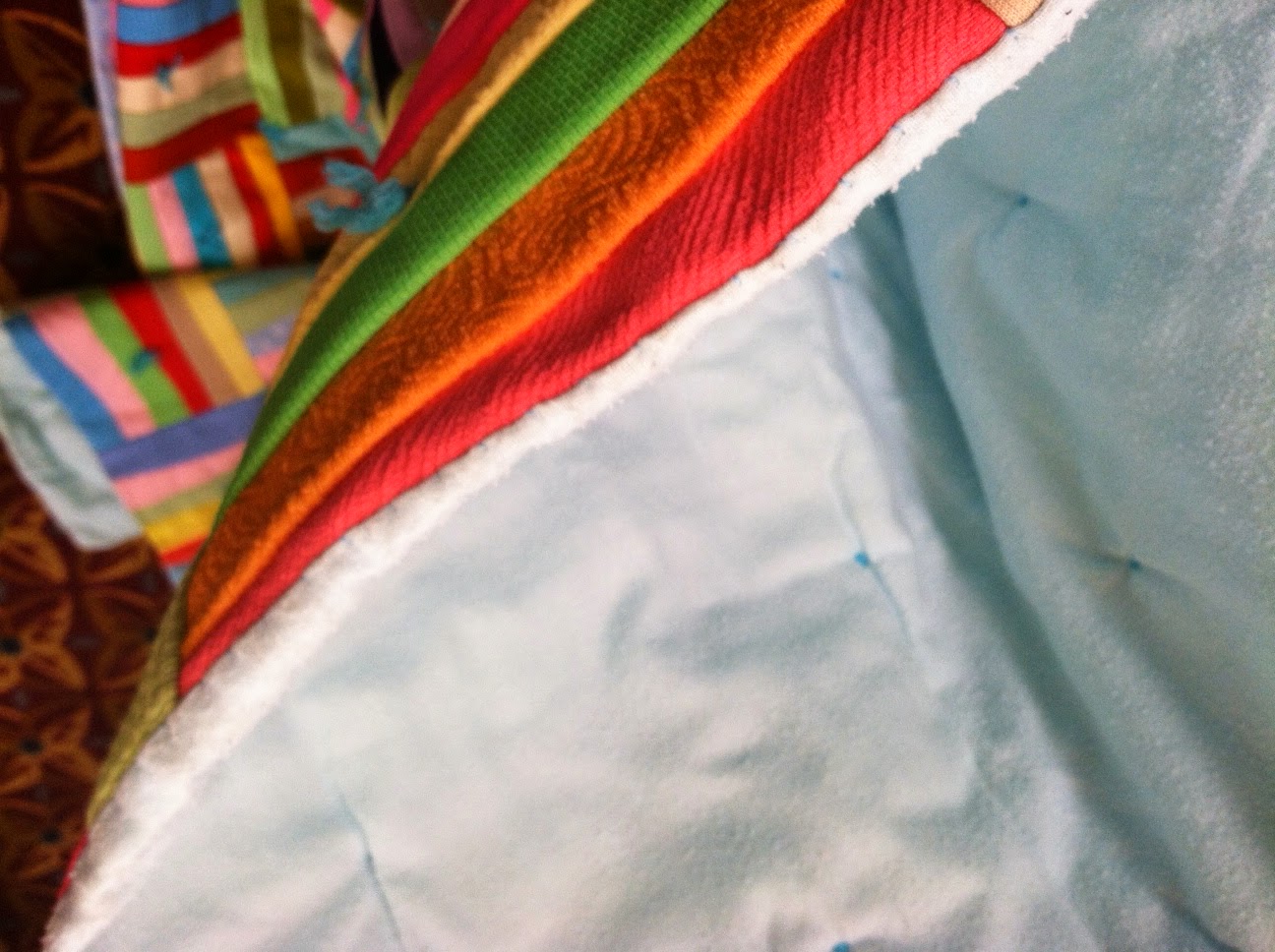 Deb Rowden's Thrift Shop Quilts The Best Polyester Quilt Ever