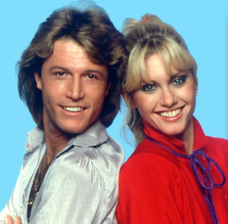 ANDY GIBB E OLIVIA NEWTON-JOHN